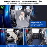 Protetor de Banco Traseiro Impermeável para Cachorros